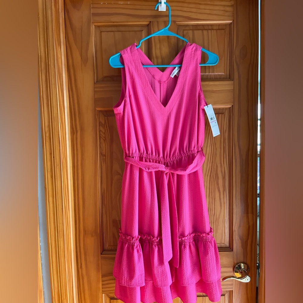 Calvin Klein Pink Sleeveless Dress